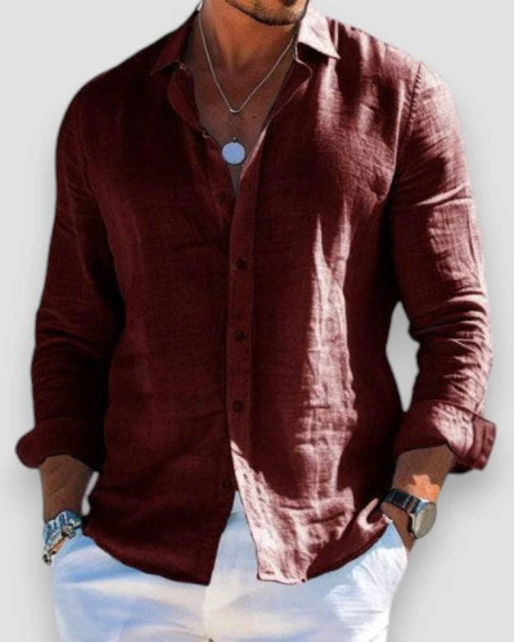 SERGIO | CAMICIA A MANICHE LUNGHE