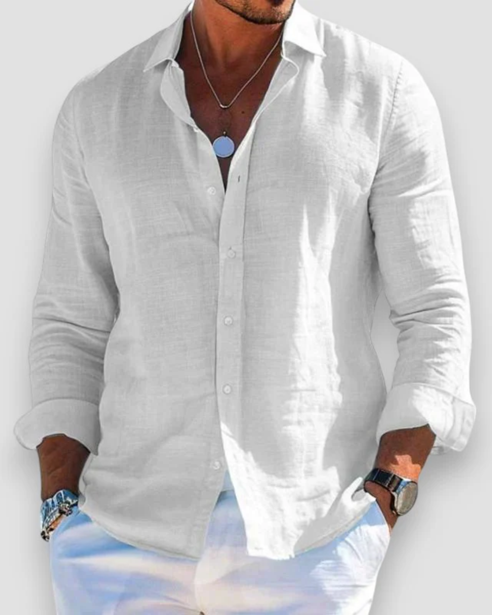SERGIO | CAMICIA A MANICHE LUNGHE