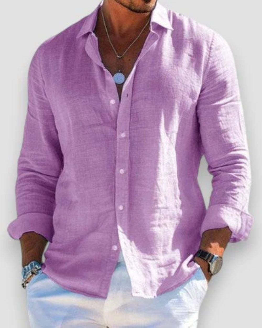 SERGIO | CAMICIA A MANICHE LUNGHE