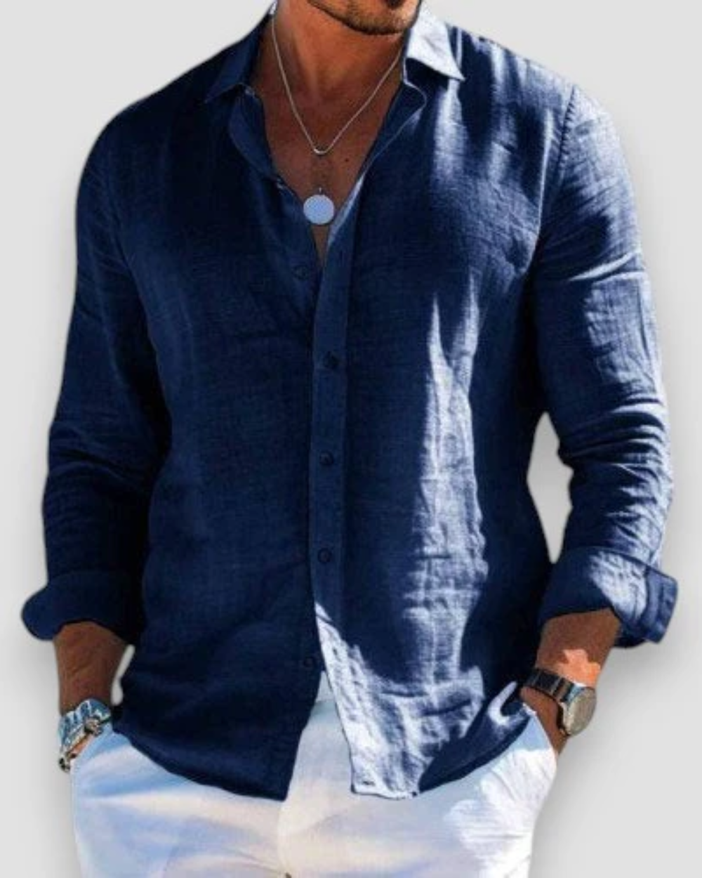 SERGIO | CAMICIA A MANICHE LUNGHE