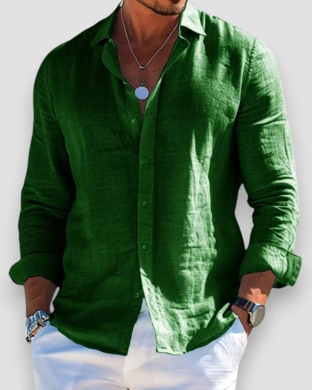 SERGIO | CAMICIA A MANICHE LUNGHE
