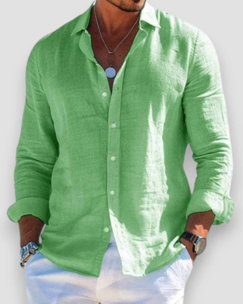 SERGIO | CAMICIA A MANICHE LUNGHE
