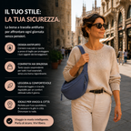 MARA | BORSA A SPALLA BLU