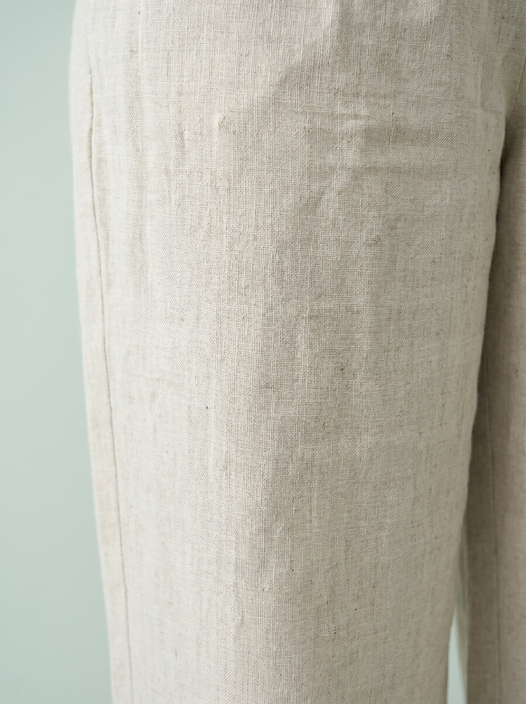 PANTALON PALEZZO | CINTURA ELASTICA BLANCO MARFIL