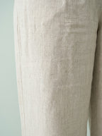 PANTALON PALEZZO | CINTURA ELASTICA BLANCO MARFIL
