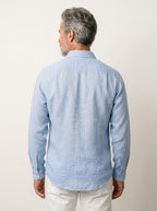 SEON | CAMICIA A MANICHE LUNGHE IN LINO