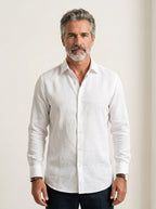 SEON | CAMICIA A MANICHE LUNGHE IN LINO