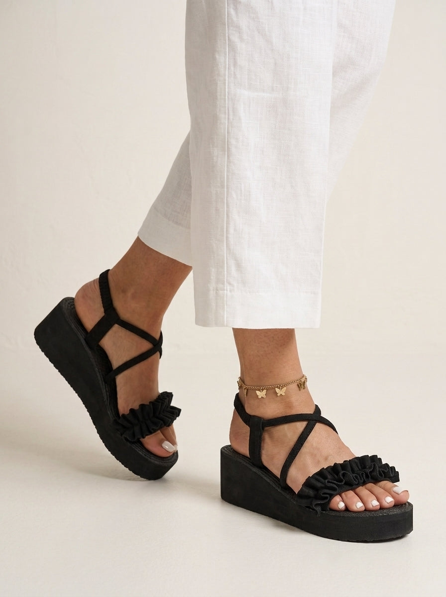 RIAN | SANDALO ELEGANTE CON CINTURINO ELASTICO