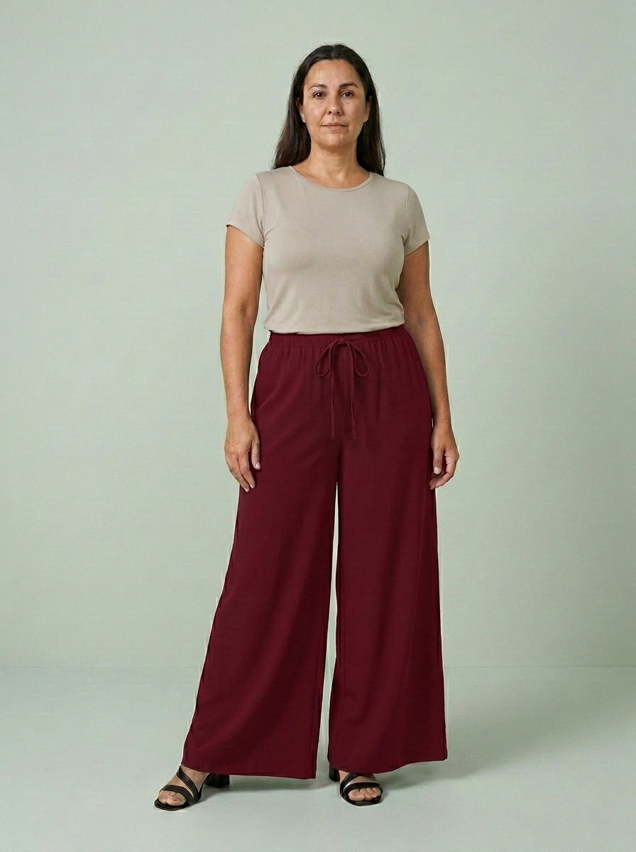 PANTALONES PALAZZO | CINTURA ALTA