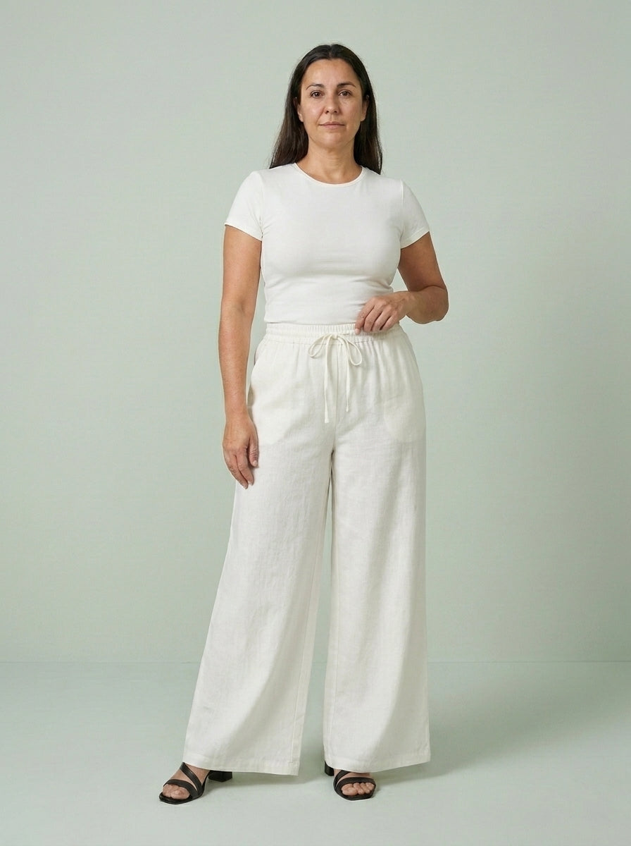 PANTALONES PALAZZO | CINTURA ALTA