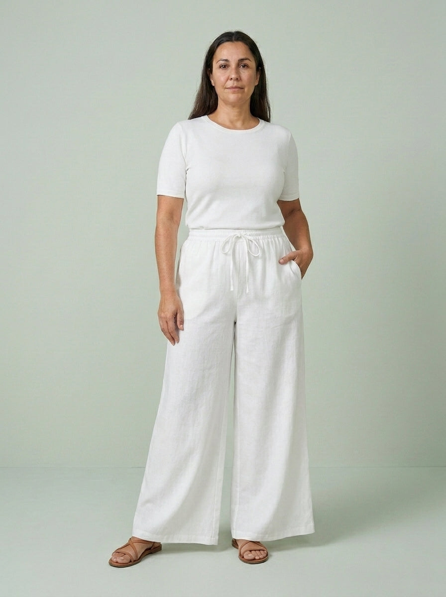 PANTALONES PALAZZO | CINTURA ALTA