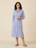 VESTIDO CAMISERO | ESTAMPADO DE RAYAS