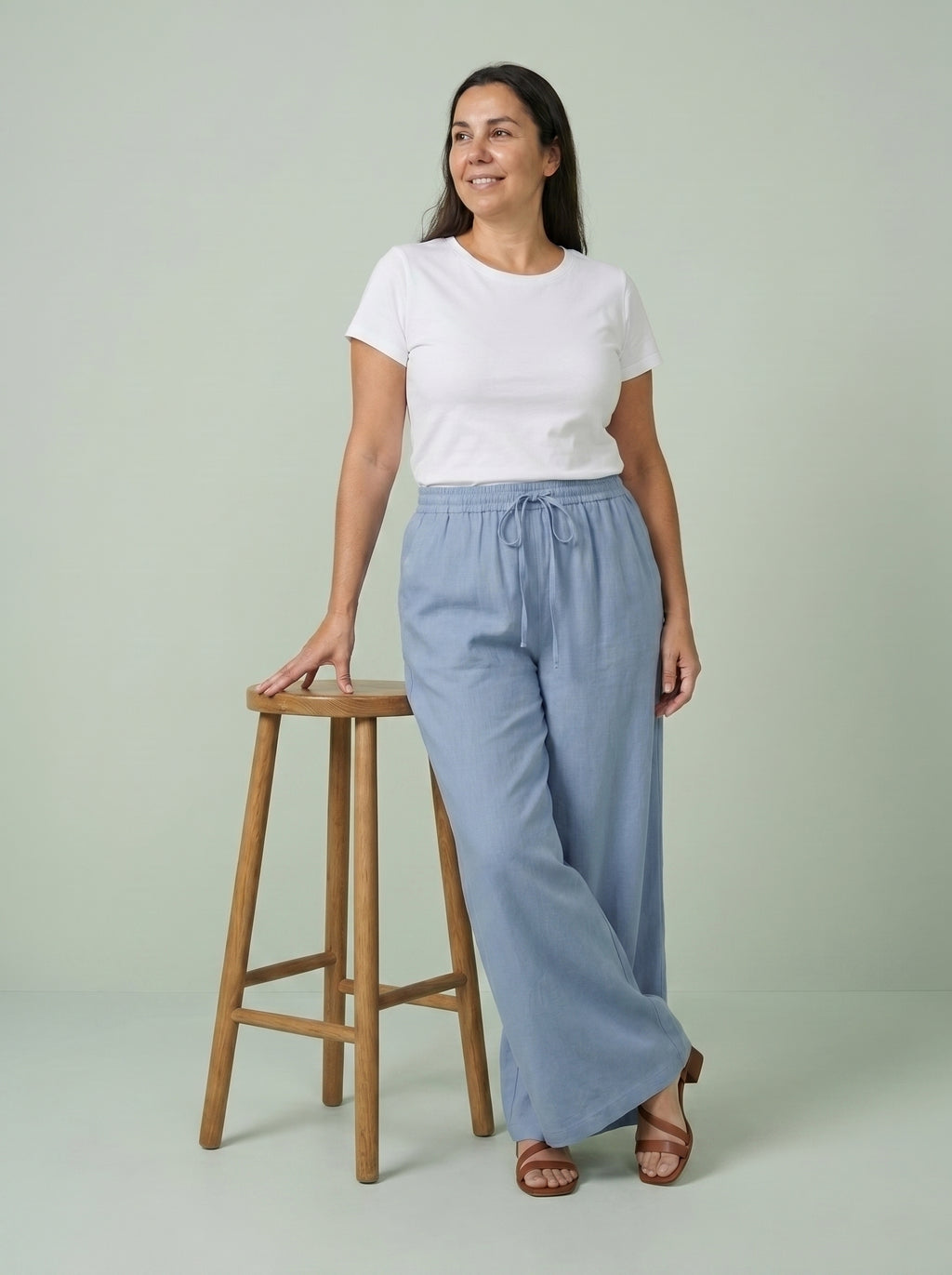 PANTALONES PALAZZO | CINTURA ALTA