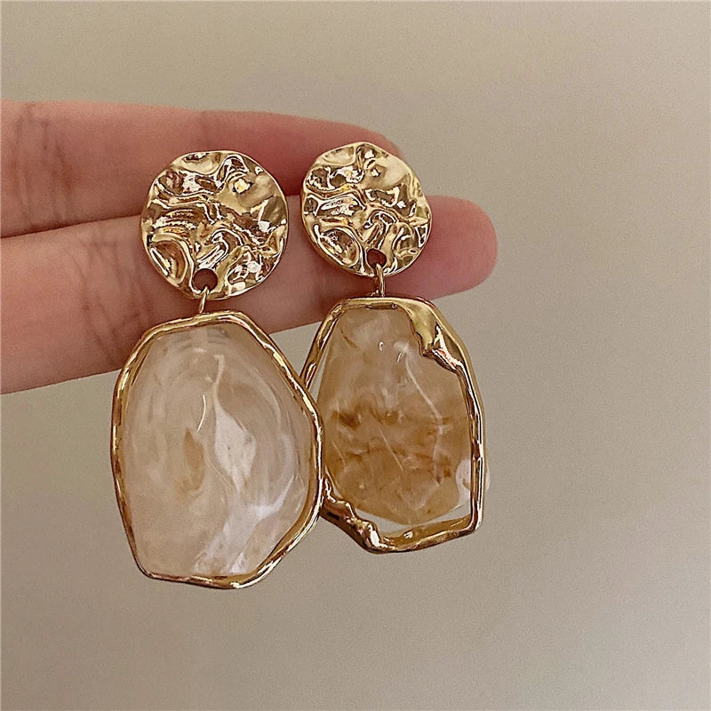 PENDIENTES CON PIEDRA