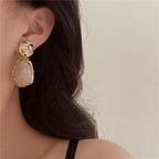 PENDIENTES CON PIEDRA