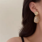 PENDIENTES CON PIEDRA
