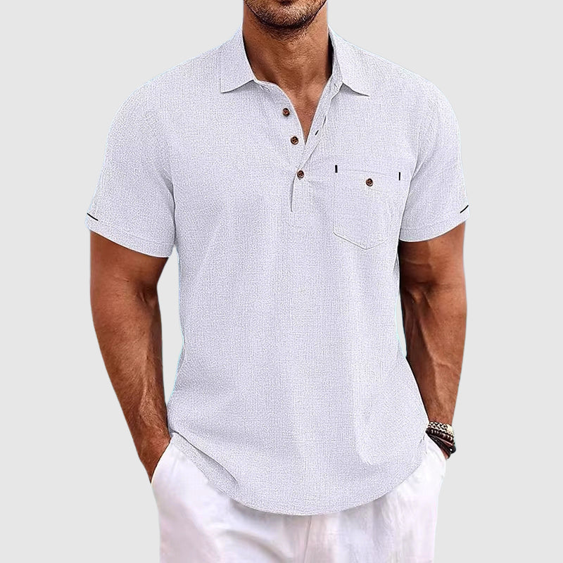 PAOLO | CAMICIA A MANICHE CORTE