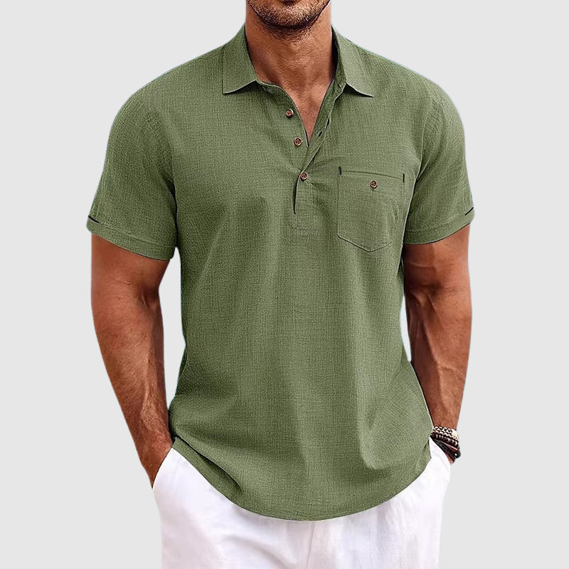 PAOLO | CAMICIA A MANICHE CORTE