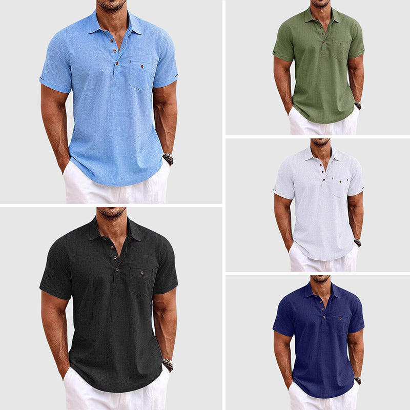 PAOLO | CAMICIA A MANICHE CORTE