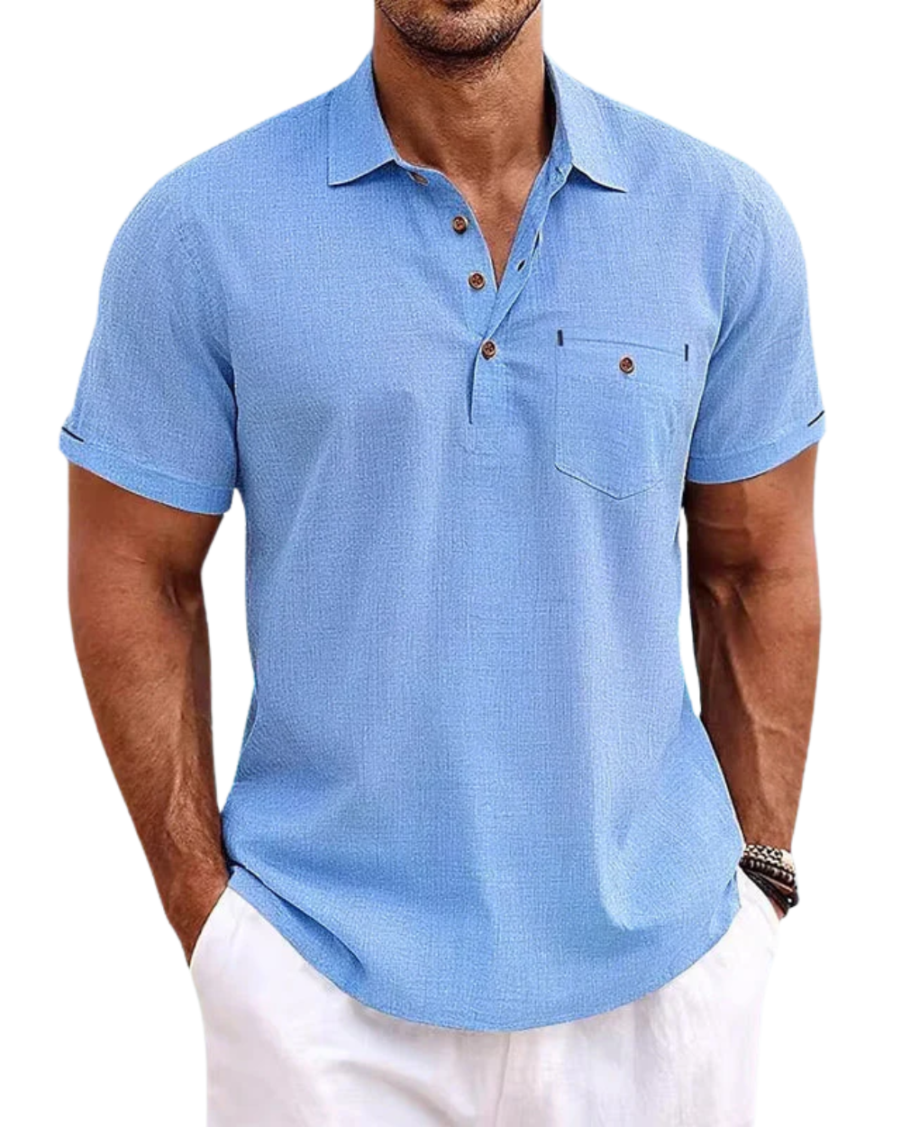PAOLO | CAMICIA A MANICHE CORTE