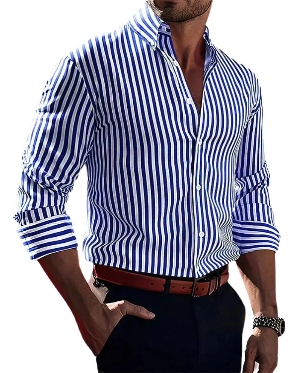 LUCA | CAMICIA ELEGANTE A MANICHE LUNGHE