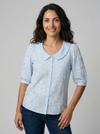 MARGARITA | CAMISA CON ESTAMPADO DE FLOR