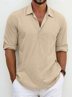 LEANDRO | CAMICIA A MANICHE LUNGHE PREMIUM