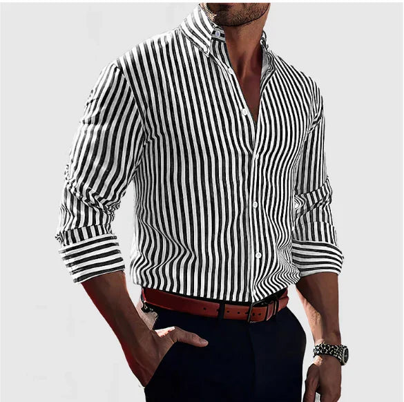 LUCA | CAMICIA ELEGANTE A MANICHE LUNGHE